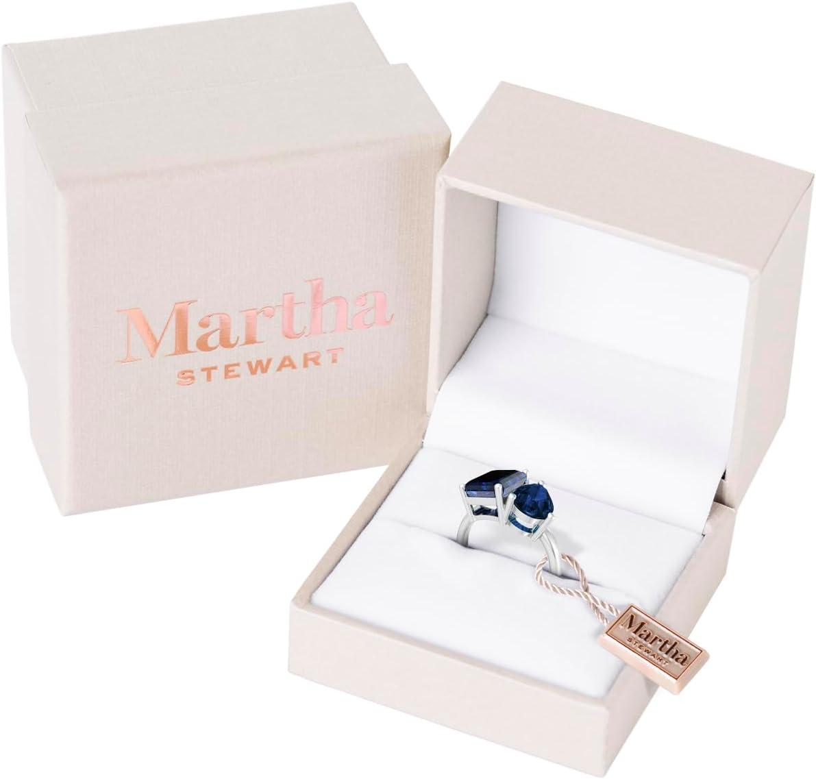 image:imageMartha Stewart 4 34 Carat Two Stone Gemstone Ring For Women in Sterling Silver Gemstone Jewelry For WomenOption 8