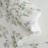 Martha Stewart – Queen Comforter Set, Naturally Soft Cotton-Rich Jacquard Bedding w/Matching Pillowcases, Textured 3 Piece Bed Set (Garden Trellis White)(Hazel Floral Beige)