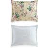Martha Stewart – Queen Comforter Set, 100% Silky Smooth Cotton Sateen Floral Bedding for Year Round Comfort, 3 Piece Bed Set with Matching Pillowcases (Tea Rose Pink)(Songbird Yellow)