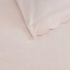 Martha Stewart – Queen Duvet Cover Set, 100% Soft Cotton Blend Bedding, Corner Ties & Button Closure, 3 Piece Bed Set with Matching Pillowcases (Scallop Blue)(Pink)