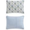 Martha Stewart – Queen Quilt Set, 100% Soft Cotton Floral Bedding for Year Round Comfort, 3 Piece Bed Set with Matching Pillowcases (Chloe Green)(Chloe Green)