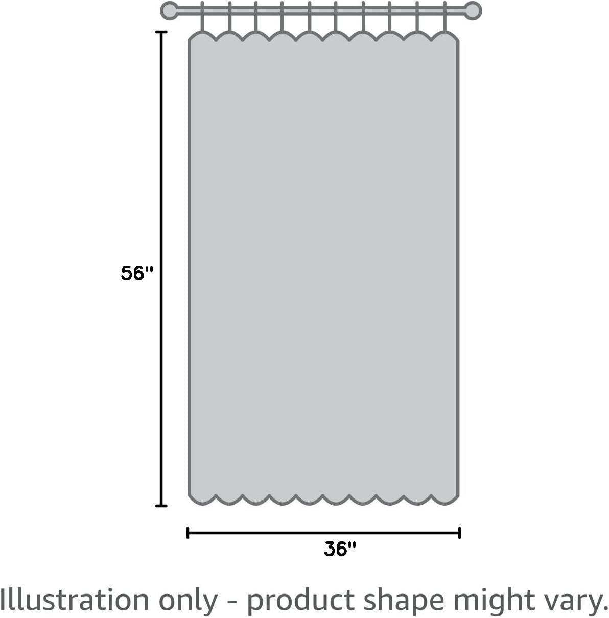 image:imageMartha Stewart Laguna Stripe SemiSheer Tie Tab Window Curtain Valance and Tiers Set GreyNavy