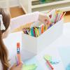 Martha Stewart Crafting Kids’ Wall Caddy – Linen White, Arts and Crafts Supply Storage, Lightweight Wooden Caddy(Linen White)
