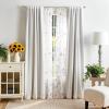 Martha Stewart Marthas Garden Floral Semi-Sheer Rod Pocket Window Curtain Single Panel, 84″, Multi(Multi Color)