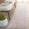 Martha Stewart x SAFAVIEH Area Rug Collection – 2’3″ x 8′ Runner, Light Grey & Beige, Non-Shedding & Easy Cleaning, Ideal for Living Room, Bedroom, Foyer, Hallway (MSR8989B)(Light Grey/Beige)