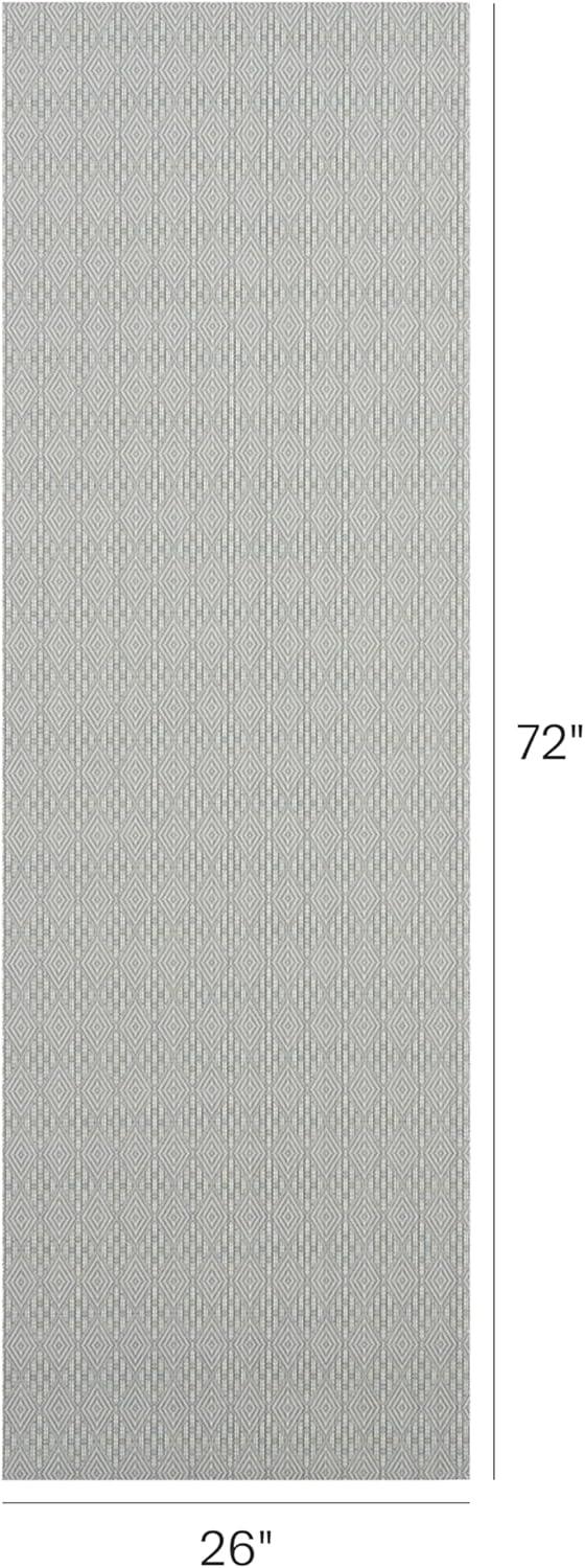 image:imageChilewich Martha by Martha Stewart Boxwood Rug in Flax 23 x 36 Easy Care Premium IndoorOutdoor Floor Mat for Entry Kitchen Bath Pool with NonSlip BackingAbalone