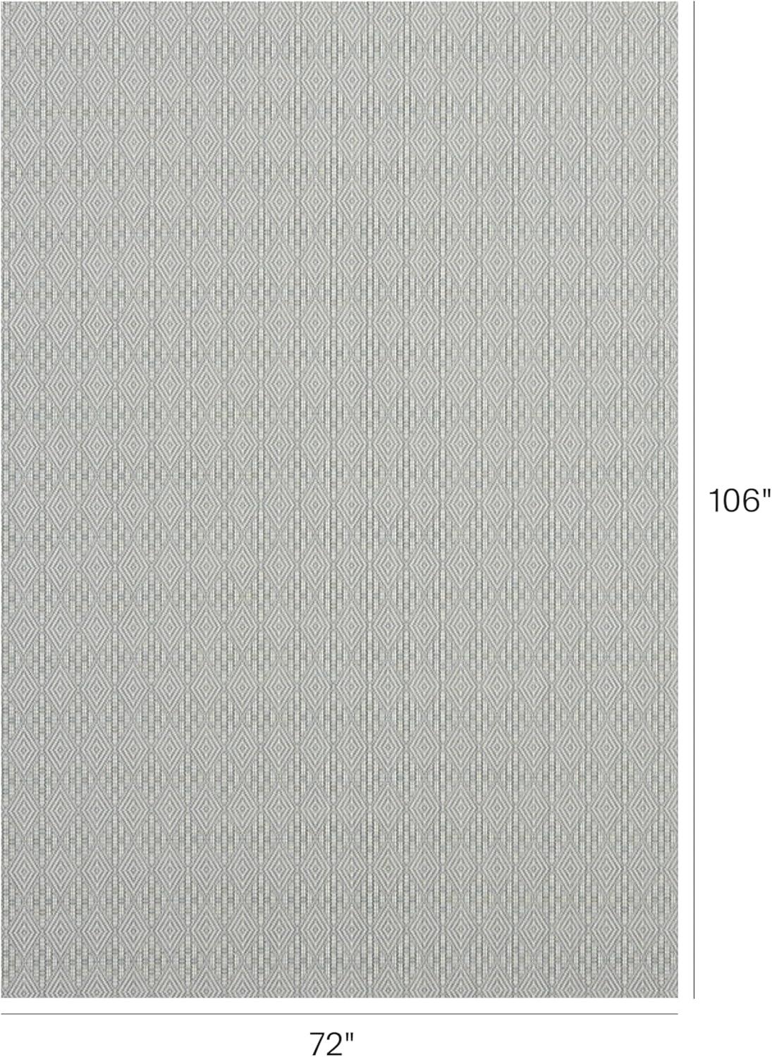 image:imageChilewich Martha by Martha Stewart Boxwood Rug in Flax 23 x 36 Easy Care Premium IndoorOutdoor Floor Mat for Entry Kitchen Bath Pool with NonSlip BackingAbalone