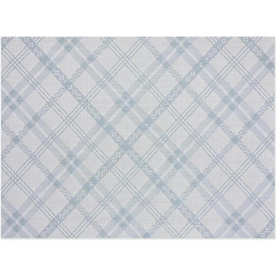 image:imageChilewich Martha by Martha Stewart Ribbons Rug in Abalone 23x36 Easy Care Premium IndoorOutdoor Floor Mat for Entry Kitchen Bath Pool with NonSlip BackingSea