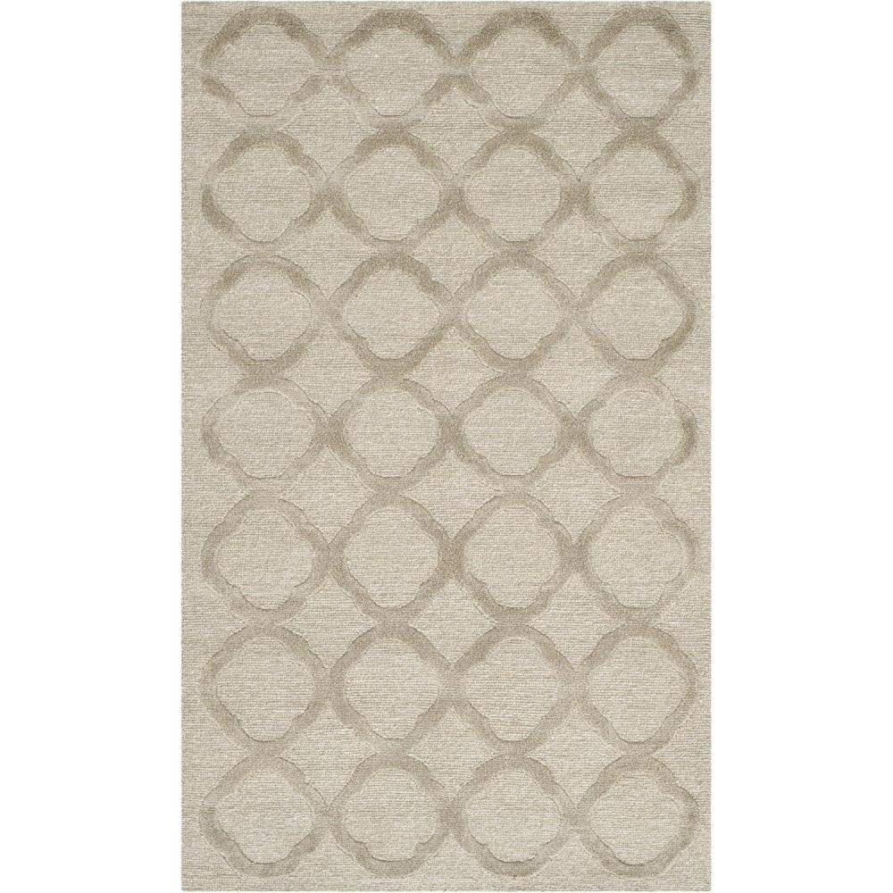 image:imageMartha Stewart x SAFAVIEH Area Rug Collection  79 x 99 Curry Handmade Silk amp Wool Ideal for Living Room Bedroom Office Dining Space MSR5368AMist