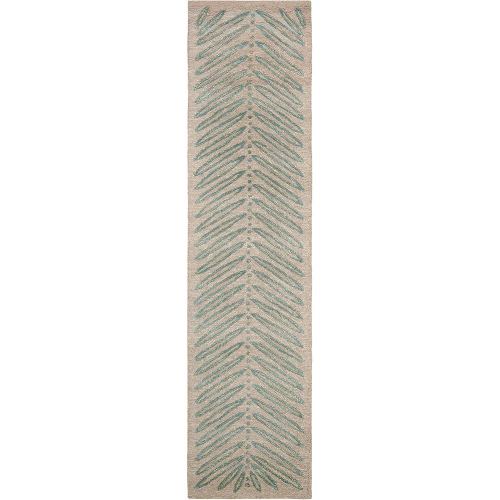 image:imageMartha Stewart x SAFAVIEH Area Rug Collection  8 x 10 Chamois Beige Handmade Wool amp Viscose Ideal for Living Room Bedroom Office Dining Space MSR3612ABlue Fir