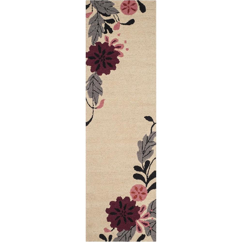 image:imageMartha Stewart x SAFAVIEH Area Rug Collection 8 x 10 Ivory Handmade Wool Ideal for Living Room Bedroom Office Dining Space MSR4871AIvory