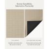 Chilewich Martha by Martha Stewart Boxwood Rug in Flax – 23″ x 36″‘ – Easy Care – Premium Indoor/Outdoor Floor Mat for Entry, Kitchen, Bath, Pool with Non-Slip Backing(Wheat)