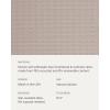 Chilewich Martha by Martha Stewart Boxwood Rug in Flax – 23″ x 36″‘ – Easy Care – Premium Indoor/Outdoor Floor Mat for Entry, Kitchen, Bath, Pool with Non-Slip Backing(Burnt Coral)