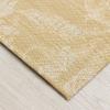 Chilewich Martha by Martha Stewart Damask Rug in Sea – 23″x36″ – Easy Care – Premium Indoor/Outdoor Floor Mat for Entry, Kitchen, Bath, Pool with Non-Slip Backing(Wheat)
