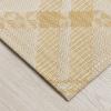 Chilewich Martha by Martha Stewart Ribbons Rug in Abalone – 23″x36″- Easy Care – Premium Indoor/Outdoor Floor Mat for Entry, Kitchen, Bath, Pool with Non-Slip Backing(Wheat)