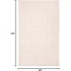 Martha Stewart x SAFAVIEH Area Rug Collection – 8′ x 10′, Beige & Pink, Handmade Wool, Ideal for Living Room, Bedroom, Office, Dining Space (MSR3514B)