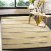 Martha Stewart x SAFAVIEH Area Rug Collection – 8′ x 10′, Buckwheat Flour Beige, Handmade Wool & Viscose, Ideal for Living Room, Bedroom, Office, Dining Space (MSR3617A)(Toffee Gold)