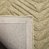 Martha Stewart x SAFAVIEH Area Rug Collection – 8′ x 10′, Chamois Beige, Handmade Wool & Viscose, Ideal for Living Room, Bedroom, Office, Dining Space (MSR3612A)(Oolong Tea Green)