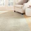 Martha Stewart x SAFAVIEH Area Rug Collection – 8′ x 10′, Chamois Beige, Handmade Wool & Viscose, Ideal for Living Room, Bedroom, Office, Dining Space (MSR3612A)(Milk Pail Green)