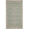 Martha Stewart x SAFAVIEH Area Rug Collection – 8′ x 10′, Chamois Beige, Handmade Wool & Viscose, Ideal for Living Room, Bedroom, Office, Dining Space (MSR3612A)(Blue Fir)