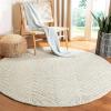 Martha Stewart x SAFAVIEH Area Rug Collection – 8′ x 10′, Chamois Beige, Handmade Wool & Viscose, Ideal for Living Room, Bedroom, Office, Dining Space (MSR3612A)(Milk Pail Green)