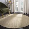 Martha Stewart x SAFAVIEH Area Rug Collection – 8′ x 10′, Chamois Beige, Handmade Wool & Viscose, Ideal for Living Room, Bedroom, Office, Dining Space (MSR3612A)(Oolong Tea Green)