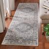 Martha Stewart x SAFAVIEH Area Rug Collection – 8′ x 10′, Ivory & Grey, Non-Shedding & Easy Cleaning, Ideal for Living Room, Bedroom, Office, Dining Space (MSR867A)(Ivory/Grey)