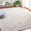 Martha Stewart x SAFAVIEH Area Rug Collection – 8′ x 10′, Ivory & Natural, Handmade Wool, Ideal for Living Room, Bedroom, Office, Dining Space (MSR3532A)(Ivory/Blue)