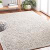 Martha Stewart x SAFAVIEH Area Rug Collection – 8′ x 10′, Ivory & Natural, Handmade Wool, Ideal for Living Room, Bedroom, Office, Dining Space (MSR3532A)(Ivory/Charcoal)