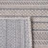 Martha Stewart x SAFAVIEH Area Rug Collection – 8′ x 10′, Taupe & Beige, Cotton, Ideal for Living Room, Bedroom, Office, Dining Space (MSR412E)(Grey/Taupe)