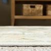 Martha Stewart x SAFAVIEH Machine Washable Area Rug Collection – 5′ x 8′, Beige & Green, Slip Resistant & Easy Cleaning, Ideal for Ideal for Living Room, Bedroom, Dining Space (MSRW181B)