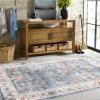 Martha Stewart x SAFAVIEH Machine Washable Area Rug Collection – 5′ x 8′, Green & Beige, Slip Resistant & Easy Cleaning, Ideal for Ideal for Living Room, Bedroom, Dining Space (MSRW112Y)(Green/Beige)