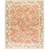 Martha Stewart x SAFAVIEH Machine Washable Area Rug Collection – 5′ x 8′, Rust & Gold, Slip Resistant & Easy Cleaning, Ideal for Ideal for Living Room, Bedroom, Dining Space (MSRW195Q)(Rust/Gold)