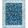 Martha Stewart x SAFAVIEH Machine Washable Area Rug Collection – 5′ x 8′, Rust & Gold, Slip Resistant & Easy Cleaning, Ideal for Ideal for Living Room, Bedroom, Dining Space (MSRW195Q)(Dark Blue/Light Blue)