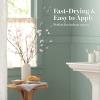 Martha by Martha Stewart Interior Paint, Eurolux Interior Flat 0.5L Batter Bowl Green