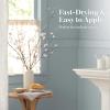 Martha by Martha Stewart Interior Paint, Eurolux Interior Flat 1.0L Porch Ceiling Blue