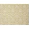 Chilewich Martha by Martha Stewart Damask Rug in Sea – 23″x36″ – Easy Care – Premium Indoor/Outdoor Floor Mat for Entry, Kitchen, Bath, Pool with Non-Slip Backing(Wheat)