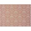 Chilewich Martha by Martha Stewart Damask Rug in Sea – 23″x36″ – Easy Care – Premium Indoor/Outdoor Floor Mat for Entry, Kitchen, Bath, Pool with Non-Slip Backing(Burnt Coral)