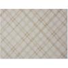 Chilewich Martha by Martha Stewart Ribbons Rug in Abalone – 23″x36″- Easy Care – Premium Indoor/Outdoor Floor Mat for Entry, Kitchen, Bath, Pool with Non-Slip Backing(Flax)