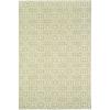 Martha Stewart x SAFAVIEH Area Rug Collection – 7’9″ x 9’9″, Aloe Green, Hand-Hooked Cotton, Ideal for Living Room, Bedroom, Dining Space (MSR1214B)(Linen)
