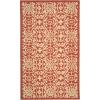 Martha Stewart x SAFAVIEH Area Rug Collection – 7’9″ x 9’9″, Aloe Green, Hand-Hooked Cotton, Ideal for Living Room, Bedroom, Dining Space (MSR1214B)(Tea Rose)
