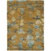 Martha Stewart x SAFAVIEH Area Rug Collection – 8′ x 10′, Bard Red, Hand-Knotted Silk & Wool, Ideal for Living Room, Bedroom, Office, Dining Space (MSR8641B)(Husk Brown)