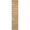 Martha Stewart x SAFAVIEH Area Rug Collection – 8′ x 10′, Buckwheat Flour Beige, Handmade Wool & Viscose, Ideal for Living Room, Bedroom, Office, Dining Space (MSR3617A)(Toffee Gold)
