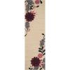 Martha Stewart x SAFAVIEH Area Rug Collection – 8′ x 10′, Ivory, Handmade Wool, Ideal for Living Room, Bedroom, Office, Dining Space (MSR4871A)(Ivory)