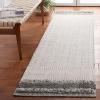 Martha Stewart x SAFAVIEH Area Rug Collection – 8′ x 10′, Ivory & Grey, Handmade Wool, Ideal for Living Room, Bedroom, Office, Dining Space (MSR9601A)(Ivory/Grey)