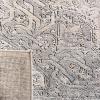 Martha Stewart x SAFAVIEH Area Rug Collection – 8′ x 10′, Ivory & Grey, Non-Shedding & Easy Cleaning, Ideal for Living Room, Bedroom, Office, Dining Space (MSR867A)(Ivory/Grey)