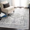 Martha Stewart x SAFAVIEH Area Rug Collection – 8′ x 10′, Light Blue & Ivory, Non-Shedding & Easy Cleaning, Ideal for Living Room, Bedroom, Office, Dining Space (MSR877M)(Light Blue / Ivory)