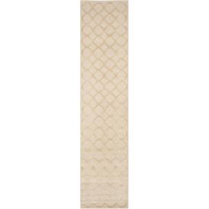 Martha Stewart x SAFAVIEH Area Rug Collection – 7’9″ x 9’9″, Curry, Handmade Silk & Wool, Ideal for Living Room, Bedroom, Office, Dining Space (MSR5368A)(Salmon)