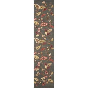 Martha Stewart x SAFAVIEH Area Rug Collection – 8′ x 10′, Persimmon Red, Handmade Wool & Viscose, Ideal for Living Room, Bedroom, Office, Dining Space (MSR3611A)(Francesca Black)