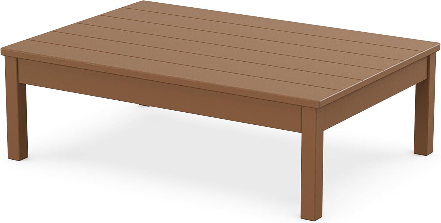 image:imageMartha Stewart by POLYWOOD Acadia 4Piece Deep Seating Set with Sofa in Teak Dune BurlapDune Burlap